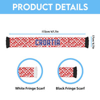 Croatia World Football 2026 Soccer Scarf National Pride Never Stops
