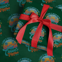 Cruising Matching Wrapping Paper Roll I Love It Cruisin Together Cruise Squad - Wonder Print Shop