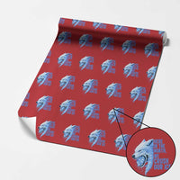 Crush Ice Wrapping Paper Roll Wolf Human Rights Protest