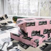 Cryptid Mount Rushmore Wrapping Paper Roll Bigfoot Mothman Jersey Devil Chupacabra