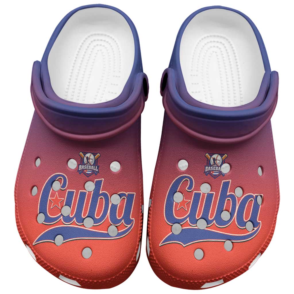Cuba Baseball Clogs Shoes 2026 Go Champions Red Version - Wonder Print Shop
