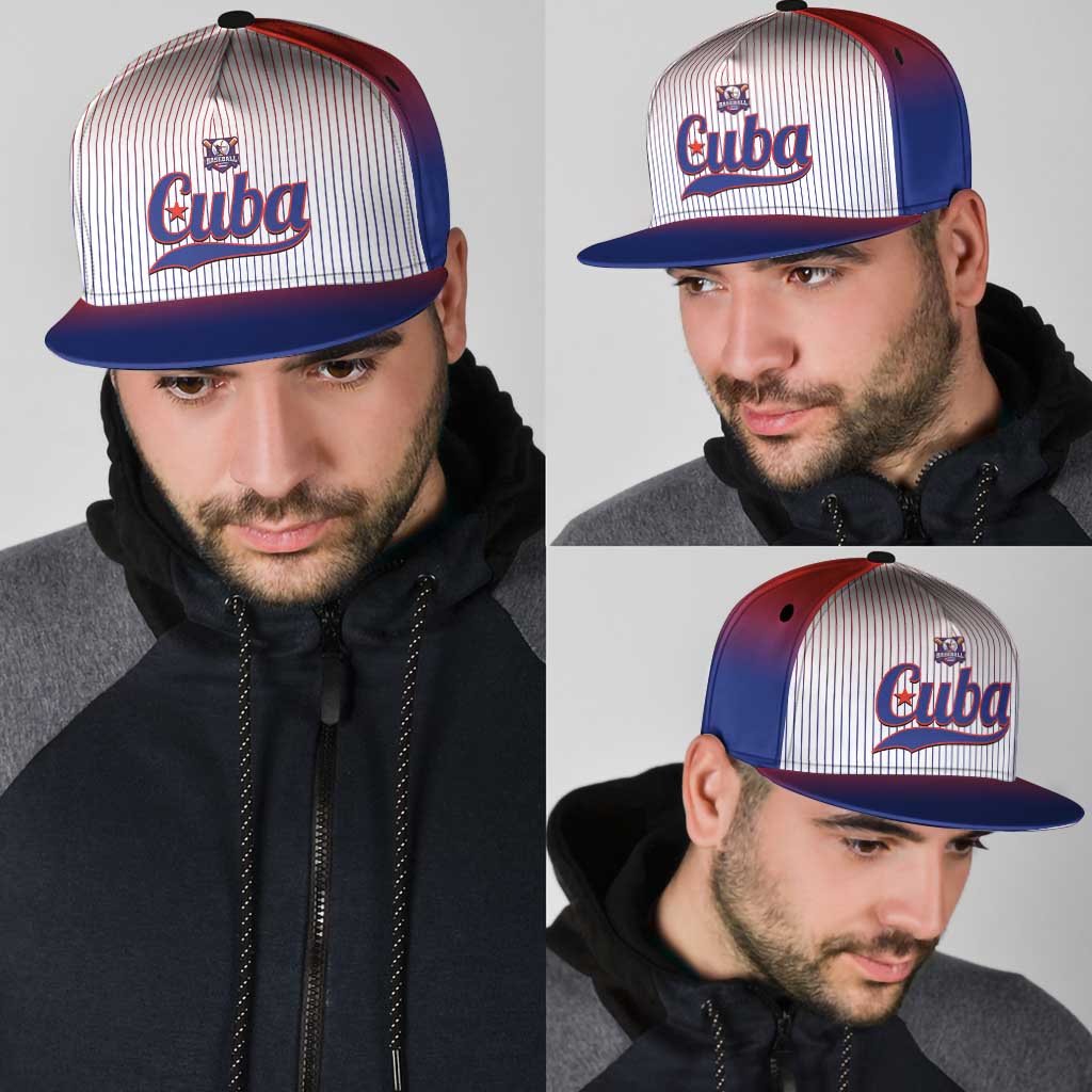 Cuba Baseball Snapback Cap 2026 Go Champions White Version - Wonder Print Shop