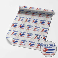Cuban American Pride Wrapping Paper Roll Freedom For Cuba