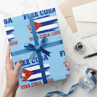 Cuban American Pride Wrapping Paper Roll Freedom For Cuba