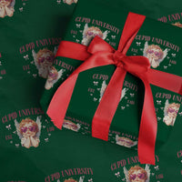 Cupid University Wrapping Paper Roll Cute Valentines Day Funny College - Wonder Print Shop