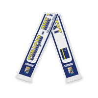 Curacao 2026 Football Personalized Soccer Scarf Korsou Ride The Blue Wave