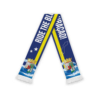 Curacao 2026 Football Soccer Scarf Ride Blue Wave