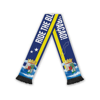 Curacao 2026 Football Soccer Scarf Ride Blue Wave