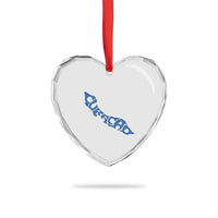 Curacao Flag Map Pride Heart Crystal Glass Ornament Proud Curacaoan Heritage Gift