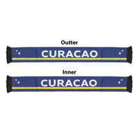 Curacao Football 2026 Soccer Scarf Flag Style