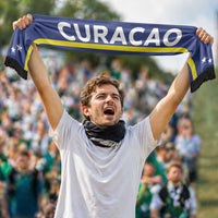 Curacao Football 2026 Soccer Scarf Flag Style