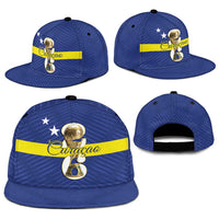 Curacao Football Snapback Cap 2026 The Blue Wave is Rising - Wonder Print Shop