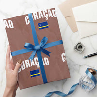 Curaçao National Flag Classic Heritage Wrapping Paper Roll Caribbean Pride Souvenir