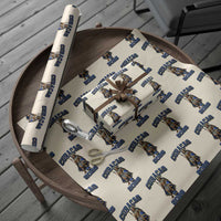 Curacao Warrior Football Fan Wrapping Paper Roll Proud Island Game Day Gift