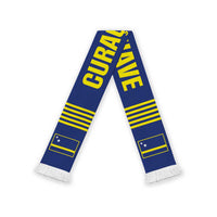 Curacao World Football 2026 Soccer Scarf National Pride Never Stops