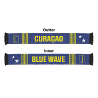 Curacao World Football 2026 Soccer Scarf National Pride Never Stops