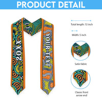 Custom African Tribal Mixed Pattern Graduation Stole