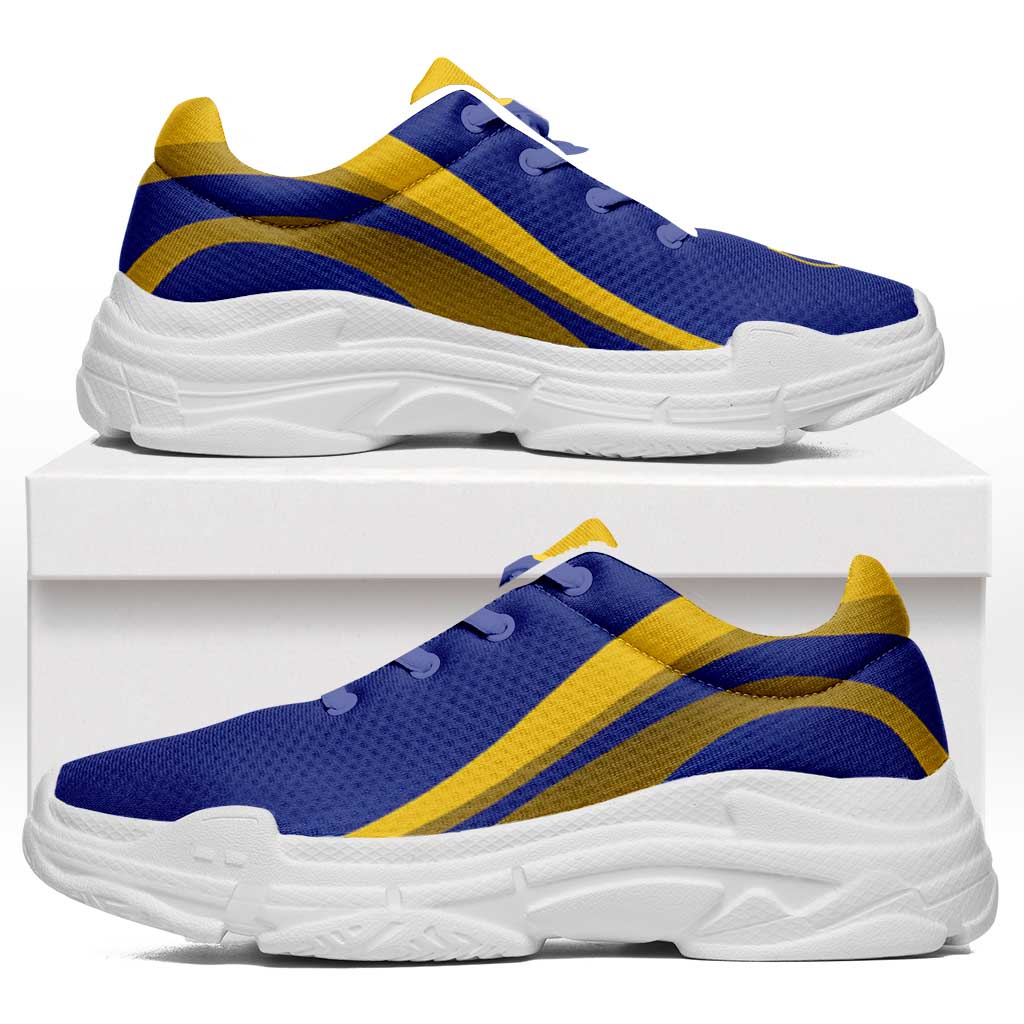 Bosnia And Herzegovina Football Chunky Sneakers Zmajevi Rising Strong