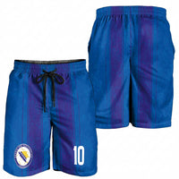 Custom Bosnia and Herzegovina Football Shorts for Men Zmajevi Glory 2026