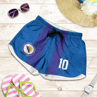 Custom Bosnia and Herzegovina Football Shorts for Women Zmajevi Glory 2026