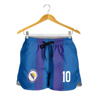 Custom Bosnia and Herzegovina Football Shorts for Women Zmajevi Glory 2026