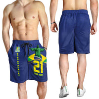 Custom Brazil WC26 Future Champions Shorts for Men Selecao Canarinho Comeback Story - Wonder Print Shop