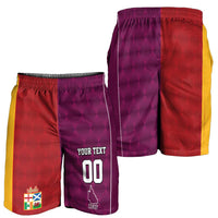 Custom British Lions Australia Queensland Shorts for Men Sporty Style LT09