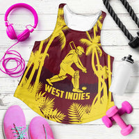 Custom Cricket 2026 West Indies Women Racerback Tank WI Tropical Version