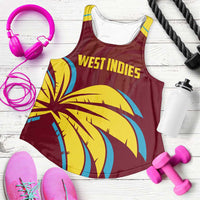 Custom Cricket 2026 West Indies Women Racerback Tank Windies Go Champions