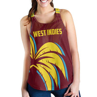 Custom Cricket 2026 West Indies Women Racerback Tank Windies Go Champions