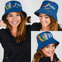 Custom Cricket Japan East Asia-Pacific Bucket Hat Japan Momentum Unleashed - Wonder Print Shop