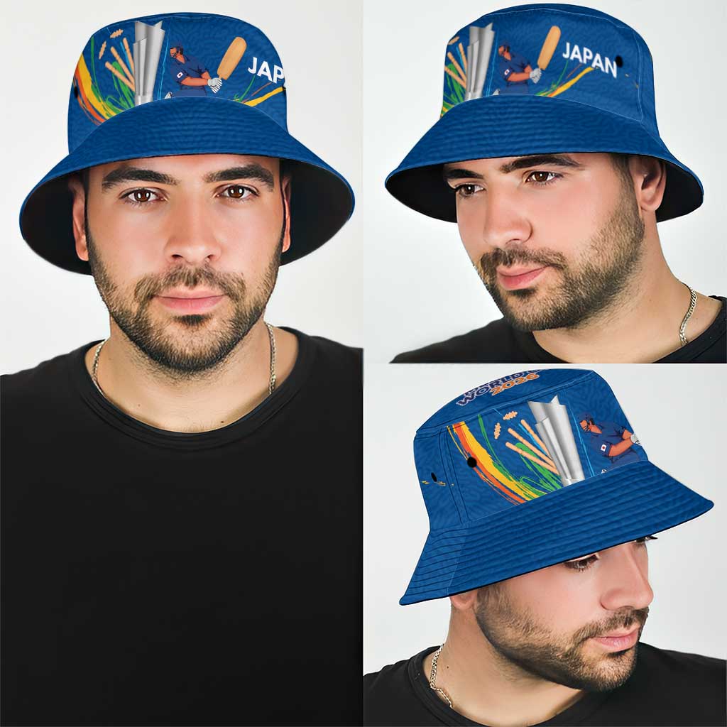 Custom Cricket Japan East Asia-Pacific Bucket Hat Japan Momentum Unleashed - Wonder Print Shop