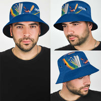 Custom Cricket Japan East Asia-Pacific Bucket Hat Japan Momentum Unleashed - Wonder Print Shop