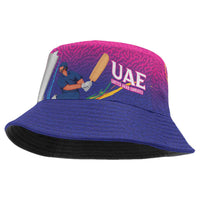 Custom Cricket UAE East Asia-Pacific Bucket Hat United Arab Emirates Champions Pride - Wonder Print Shop