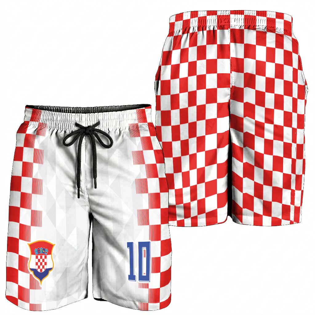 Custom Croatia Football Shorts for Men Vatreni Glory 2026