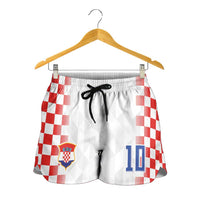 Custom Croatia Football Shorts for Women Vatreni Glory 2026
