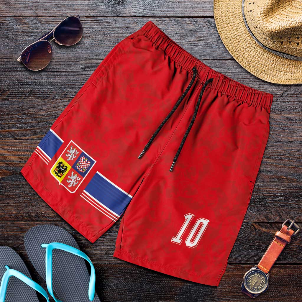 Custom Czech Football Shorts for Men Glory 2026 Sporty Style