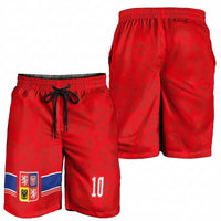 Custom Czech Football Shorts for Men Glory 2026 Sporty Style