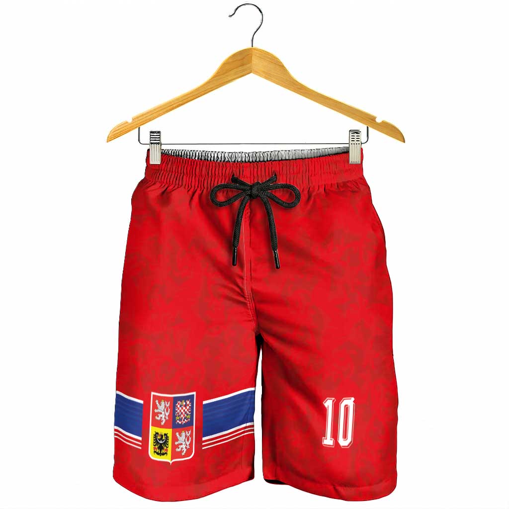 Custom Czech Football Shorts for Men Glory 2026 Sporty Style