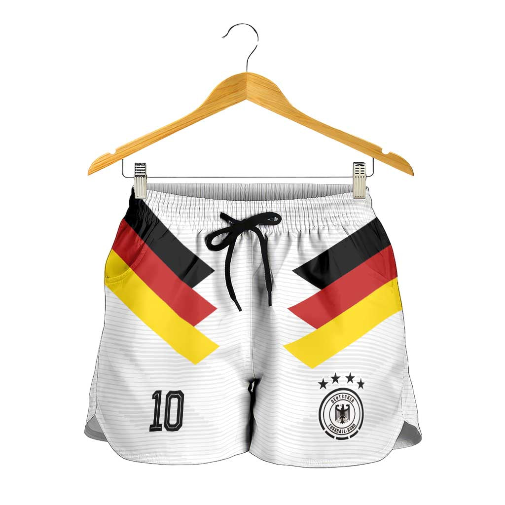 Custom Germany National Football Shorts for Women Die Mannschaft 2026 - Wonder Print Shop