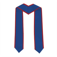 Custom Netherlands Graduation Stole Dutch Windmill and Tulip Heritage