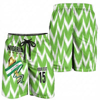 Custom Nigeria Football Shorts for Men Super Eagles - Let’s Do It Again