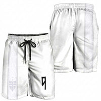 Custom Norway Football Shorts for Men Norge Viking Ornament Whiteout