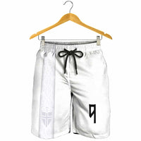Custom Norway Football Shorts for Men Norge Viking Ornament Whiteout