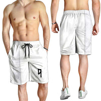 Custom Norway Football Shorts for Men Norge Viking Ornament Whiteout