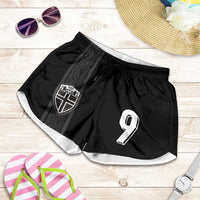 Custom Norway Football Shorts for Women Cross Nordic Knot Pattern