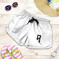 Custom Norway Football Shorts for Women Norge Viking Ornament Whiteout