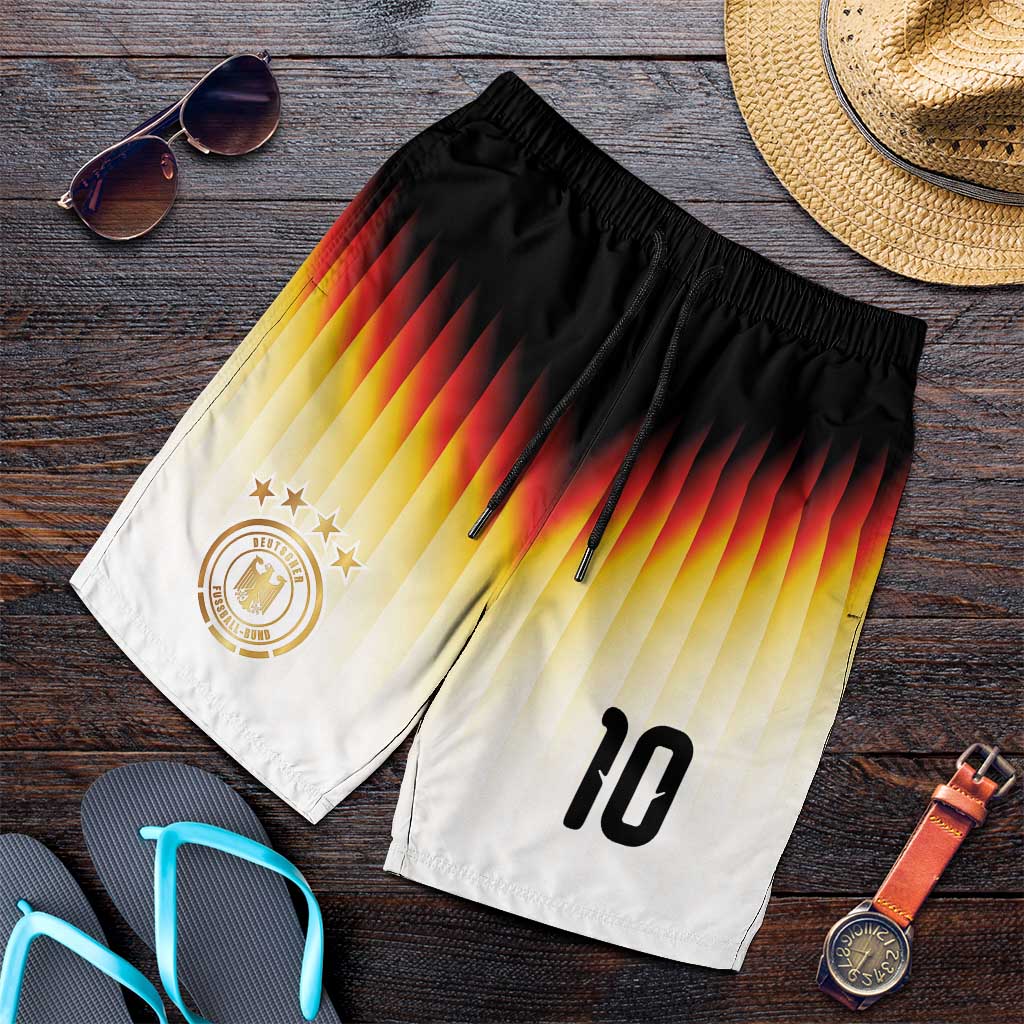 Custom Number Germany Football Shorts for Men Die Mannschaft 2026 - Wonder Print Shop