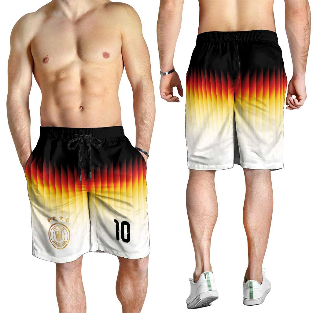 Custom Number Germany Football Shorts for Men Die Mannschaft 2026 - Wonder Print Shop