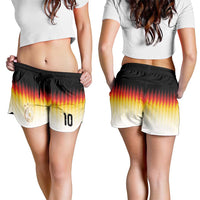 Custom Number Germany Football Shorts for Women Die Mannschaft 2026 - Wonder Print Shop
